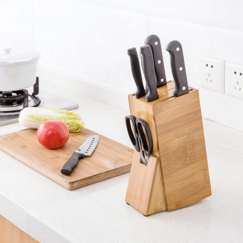Bamboo Knife Holder