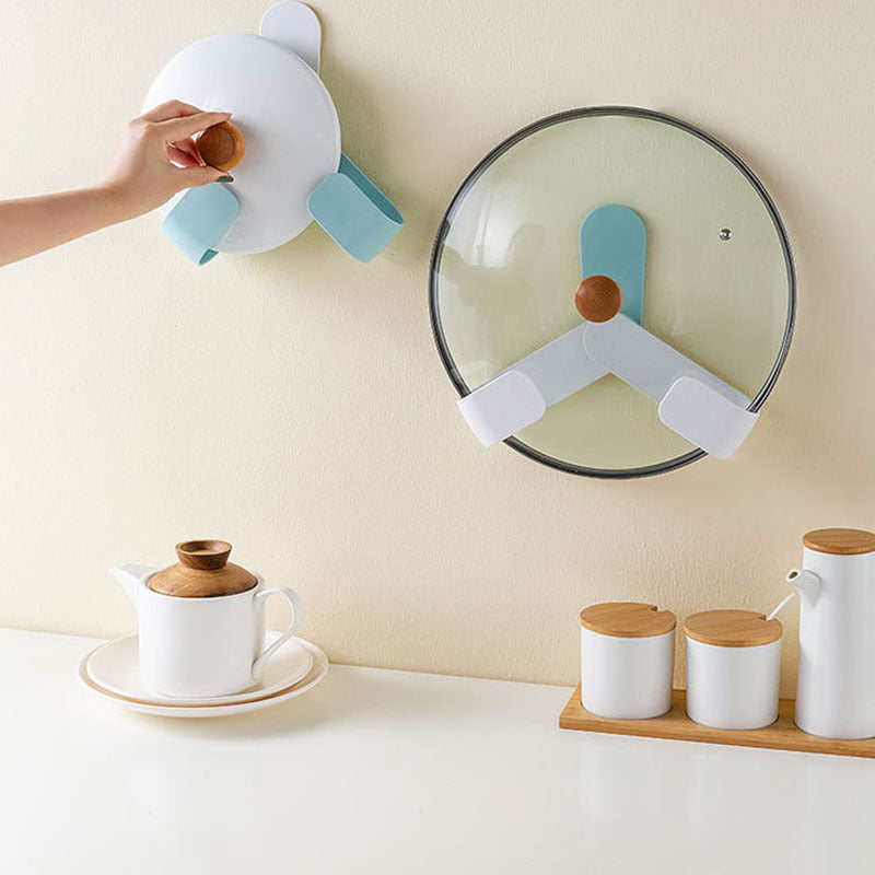 Rotating Pot Lid & Spoon Holder