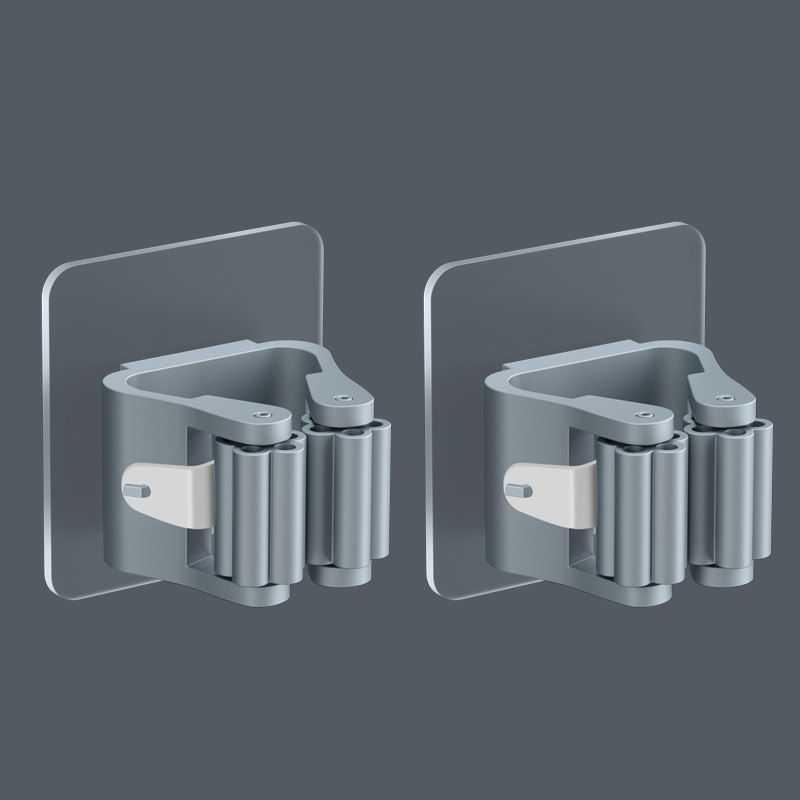 Wall-Mounted Mop & Broom Holder