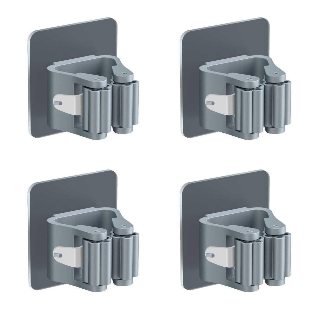 Wall-Mounted Mop & Broom Holder