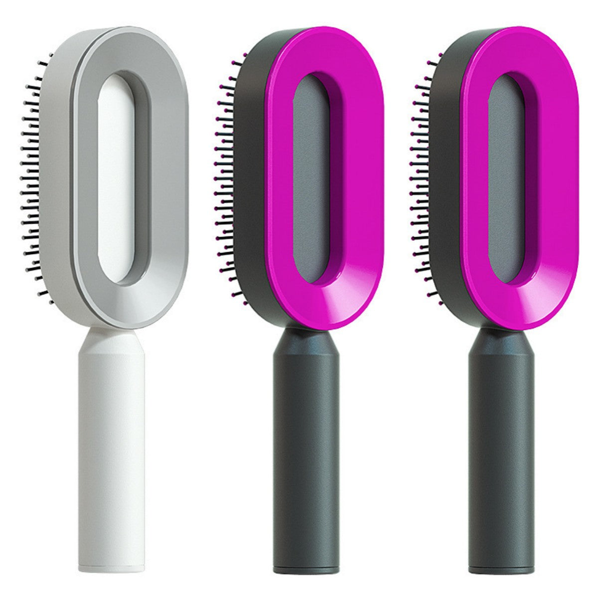Self-Cleaning Detangling Hair Brush