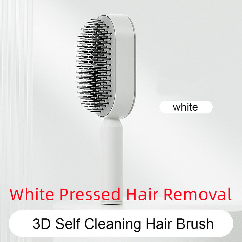 Self-Cleaning Detangling Hair Brush