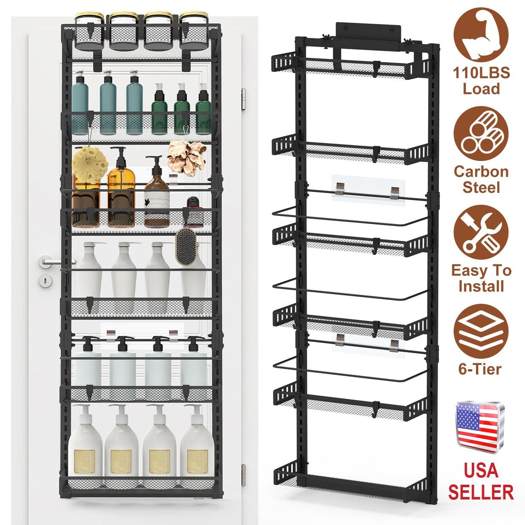6-Tier Over-the-Door Pantry Organizer