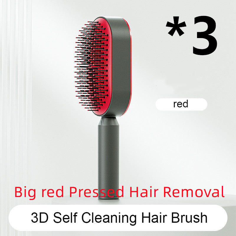 Self-Cleaning Detangling Hair Brush