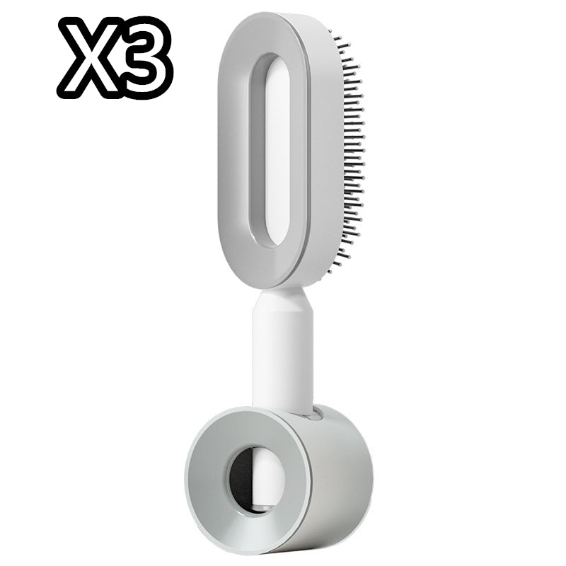 Self-Cleaning Detangling Hair Brush