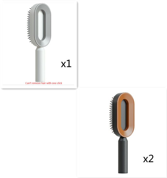 Self-Cleaning Detangling Hair Brush