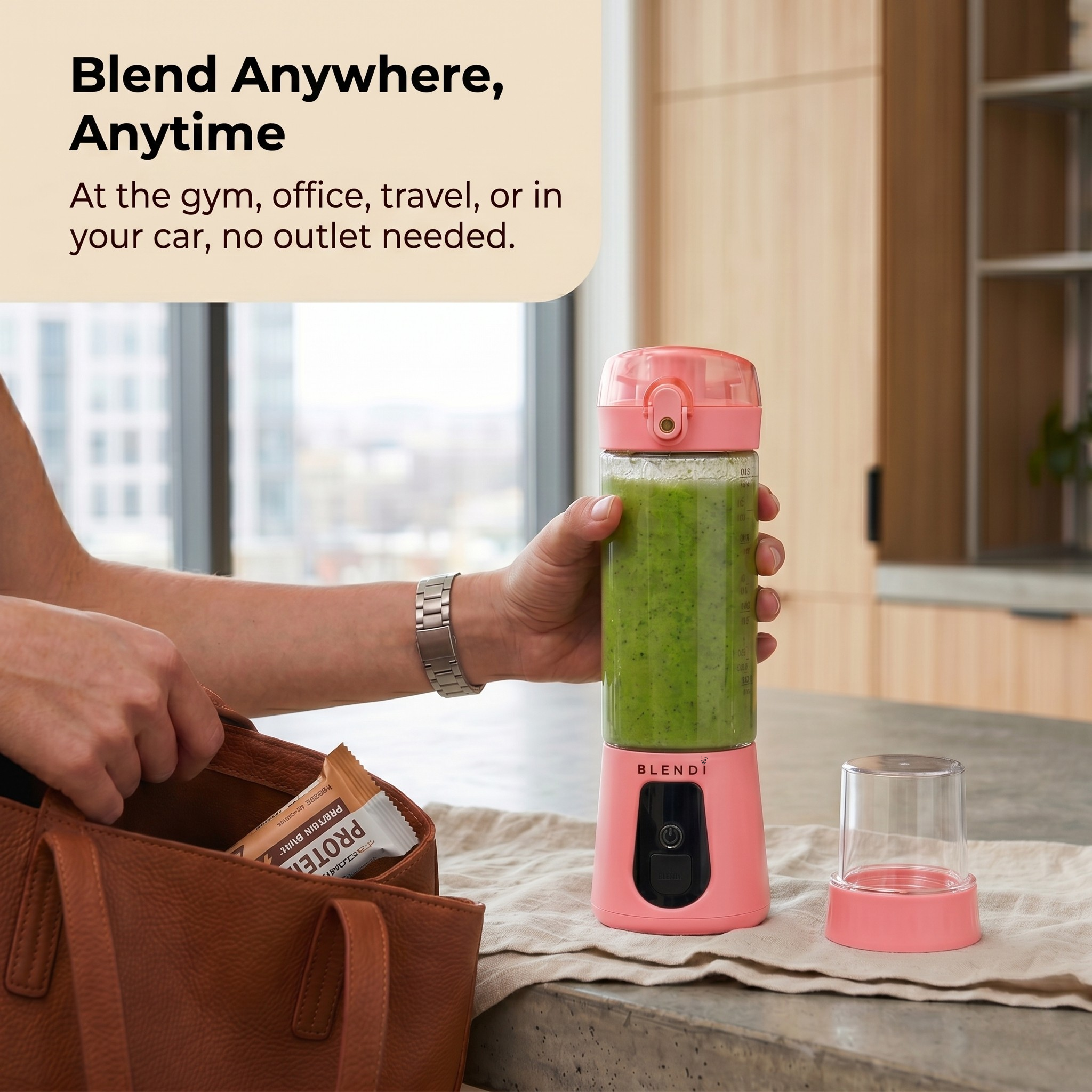 Pro+ Ice Crushing Portable Blender (17oz)