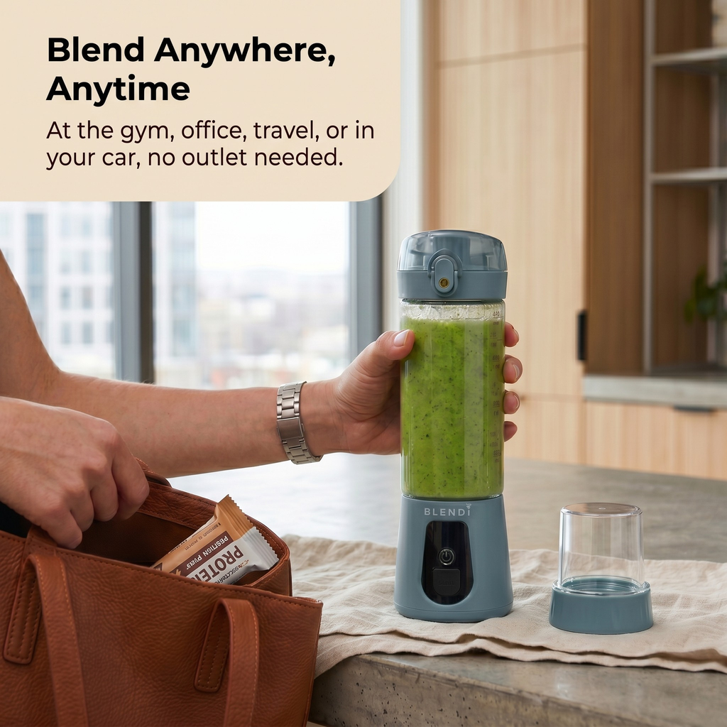 Pro+ Ice Crushing Portable Blender (17oz)