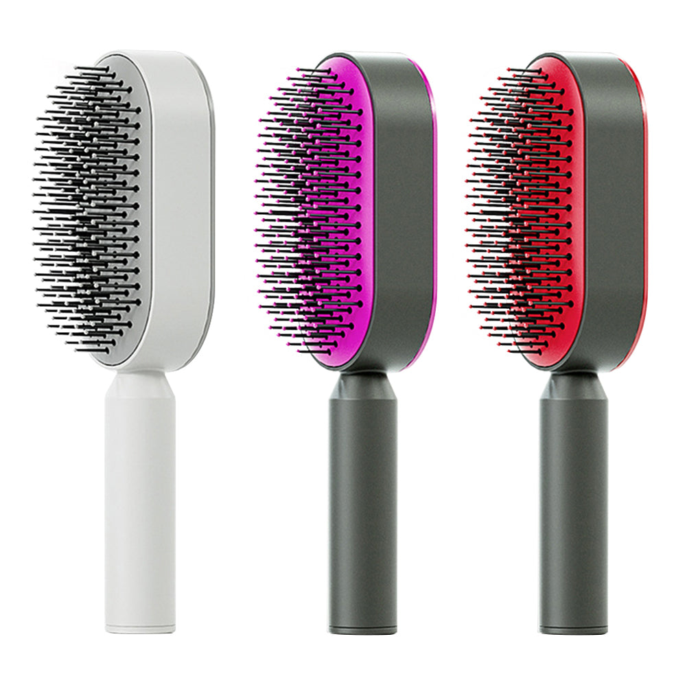 Self-Cleaning Detangling Hair Brush