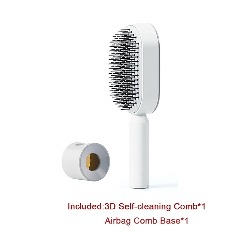 Self-Cleaning Detangling Hair Brush