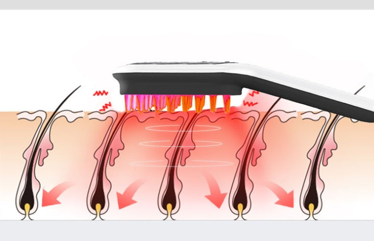 Electric Head Massager (LED Light Therapy)