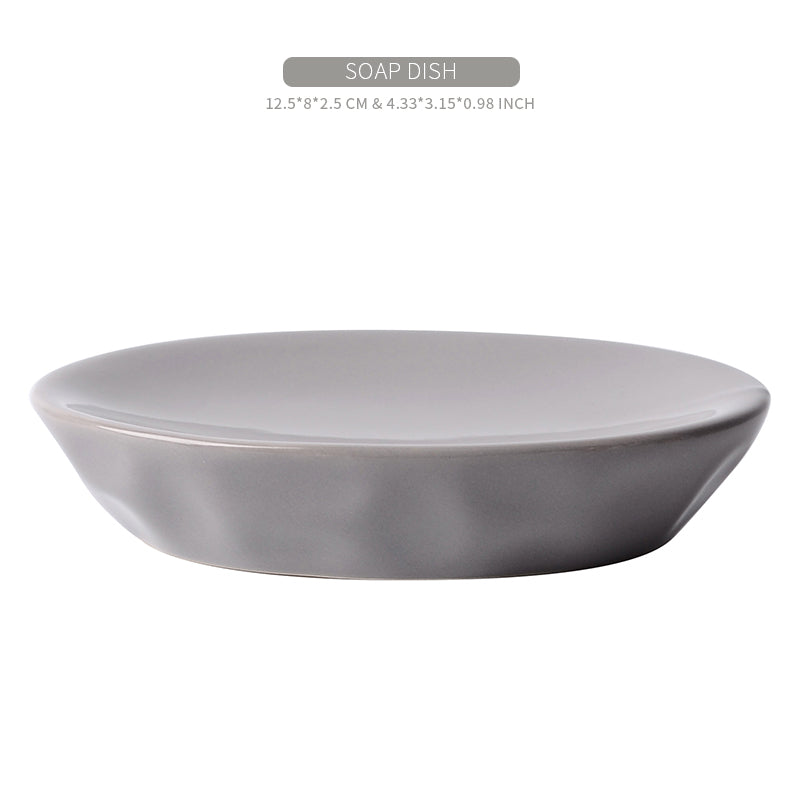 BosilunLife Nature-Inspired Bathroom Set (4-Piece)