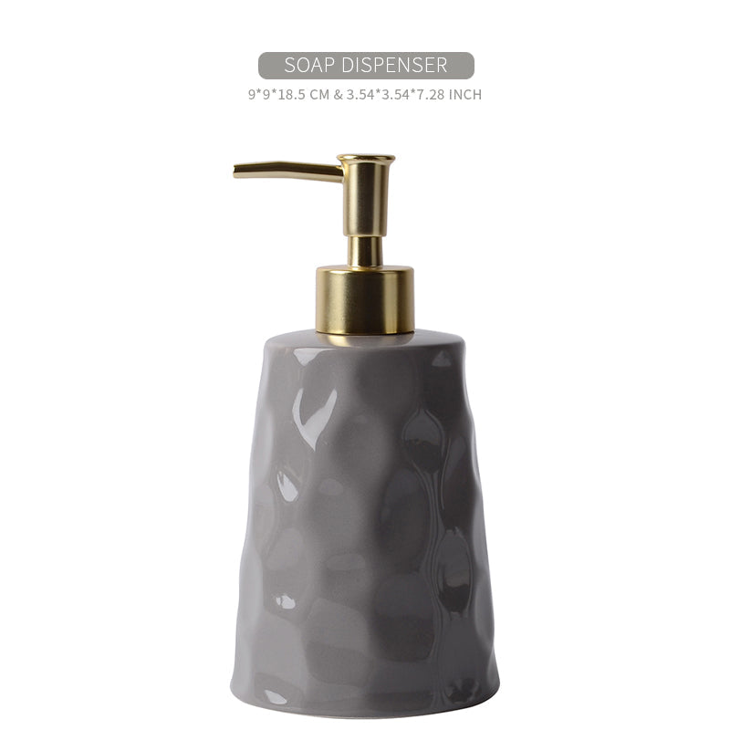 BosilunLife Nature-Inspired Bathroom Set (4-Piece)