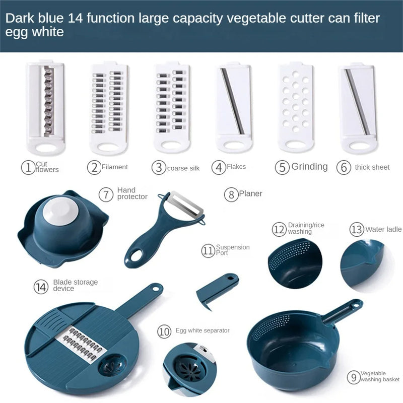 Multifunctional Vegetable Cutter & Shredder