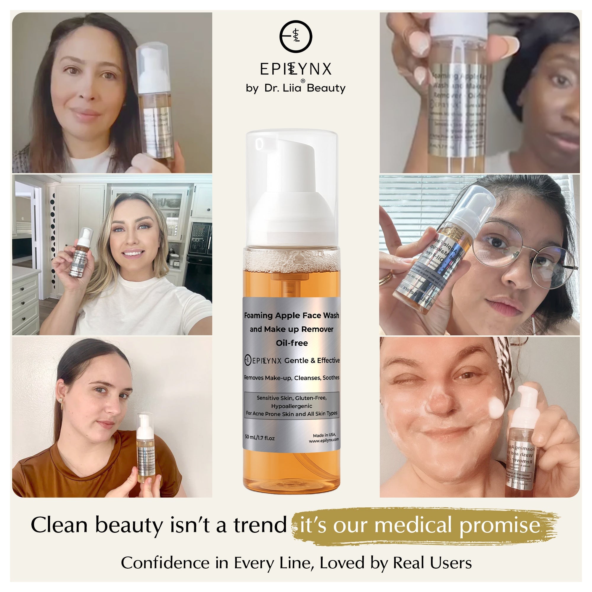Oil-Free Foaming Face Wash for Acne-Prone Skin
