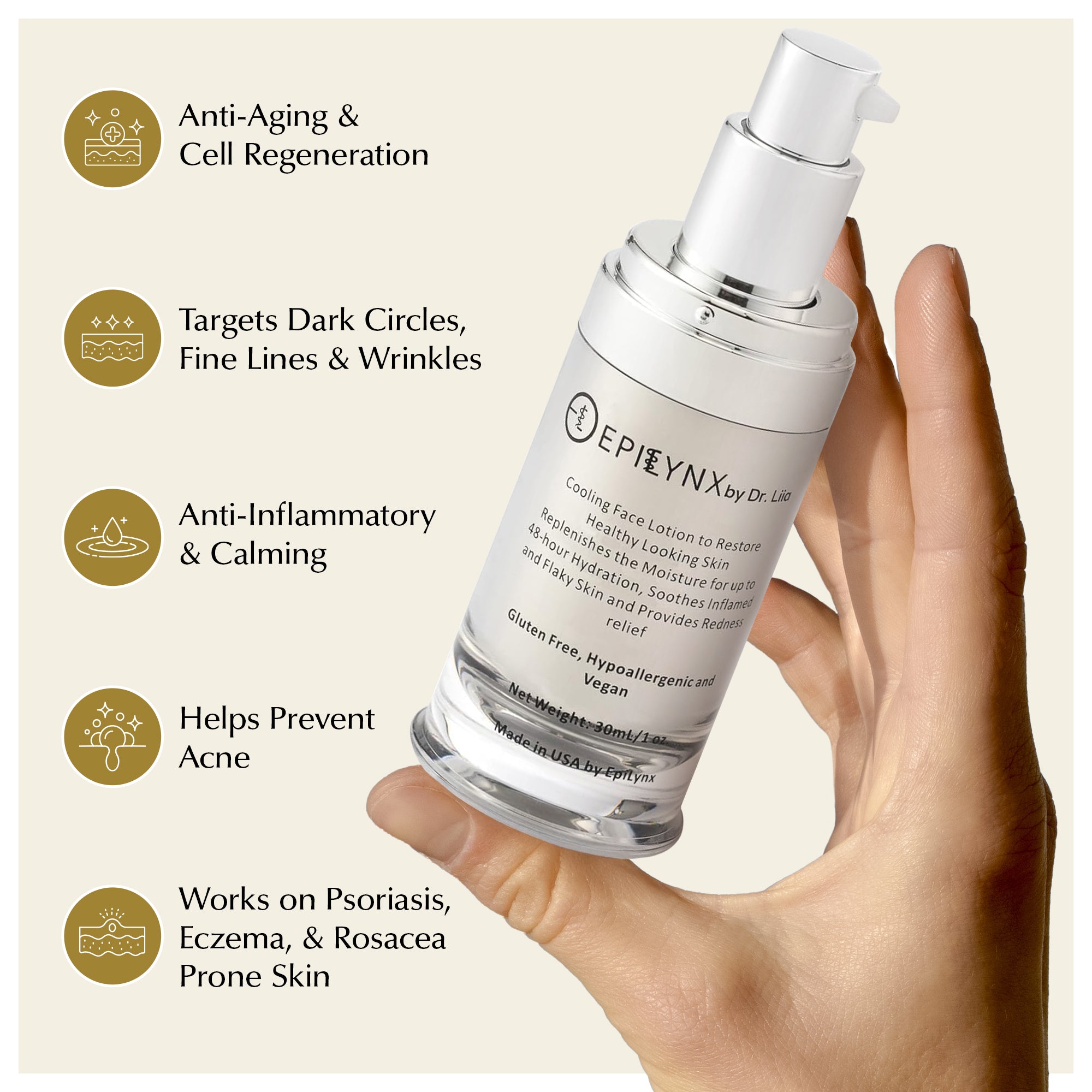 Calming Moisturizer for Reactive, Dry Skin