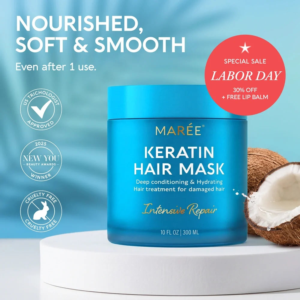 Keratin Mask for Damaged Hair