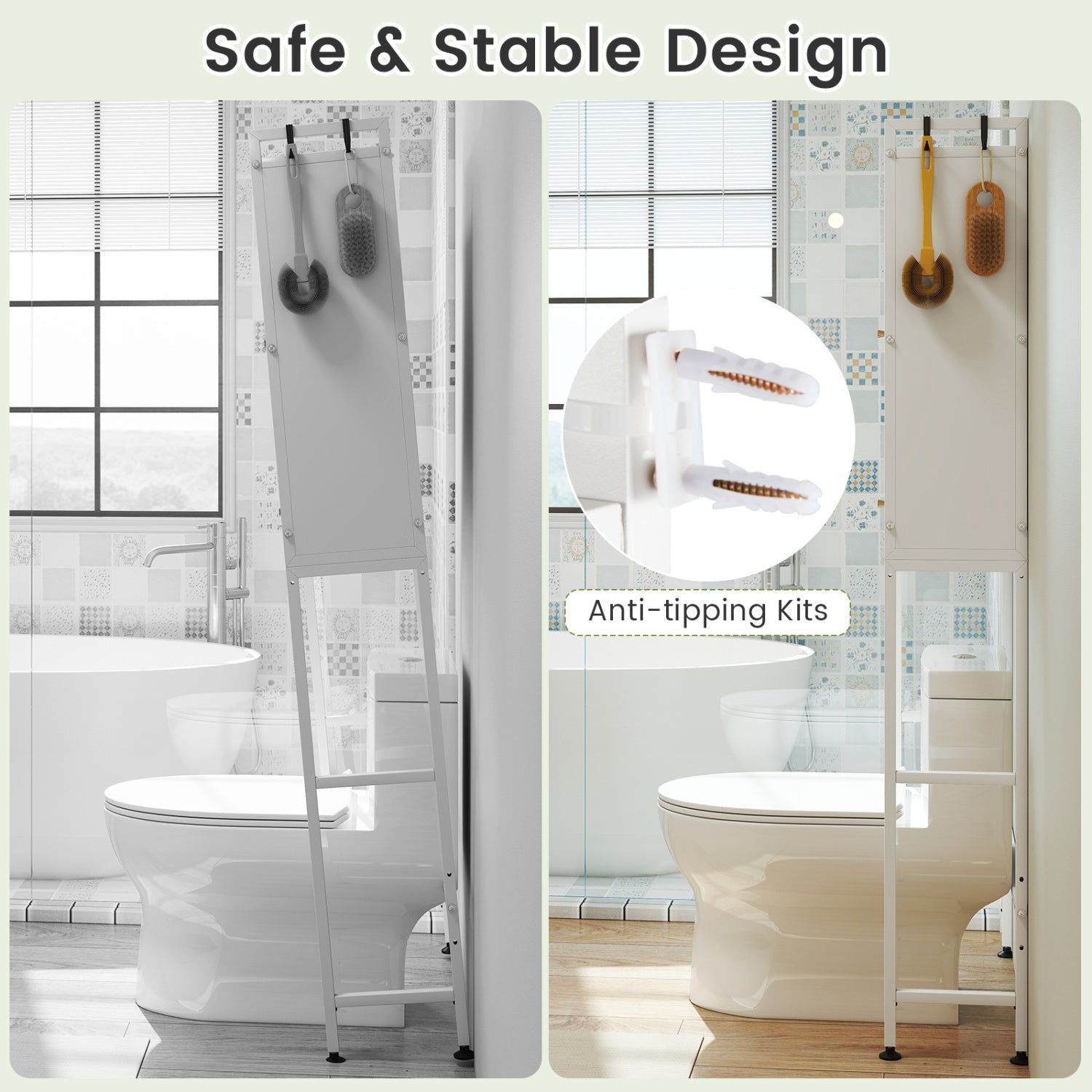 Over-the-Toilet Storage Cabinet