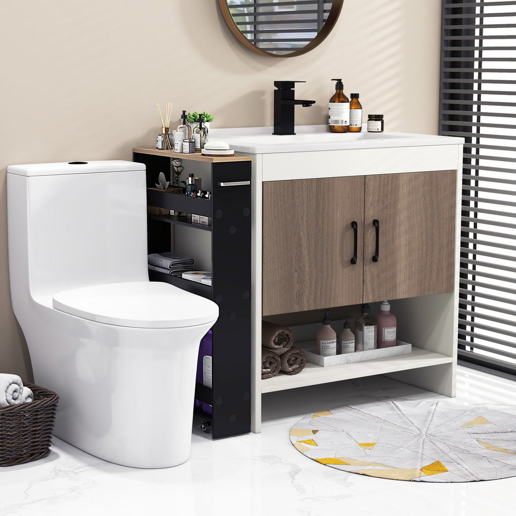 Rolling Slim Storage Cart