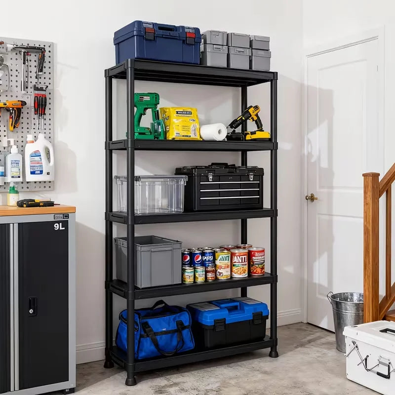 5-Layer Adjustable Storage Shelving Unit