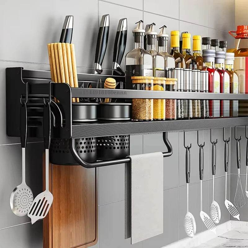Wall-Mounted Spice Rack