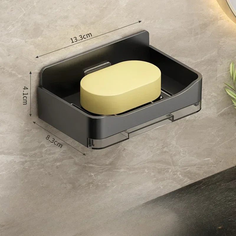 Wall-Mounted Soap Dish Holder