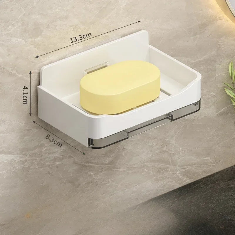 Wall-Mounted Soap Dish Holder