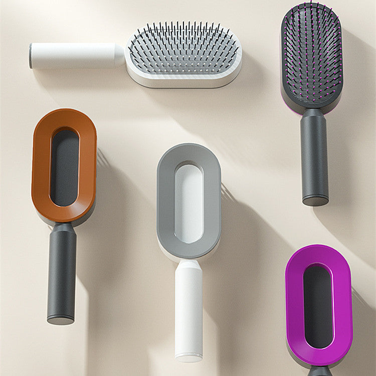 Self-Cleaning Detangling Hair Brush