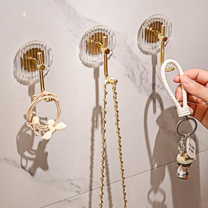 Acrylic Self-Adhesive Wall Hooks