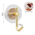 Acrylic Self-Adhesive Wall Hooks