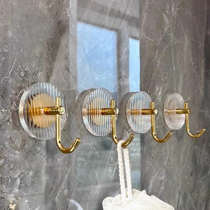 Acrylic Self-Adhesive Wall Hooks