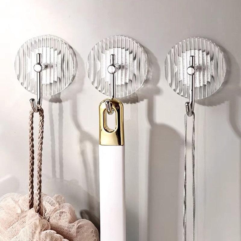 Acrylic Self-Adhesive Wall Hooks