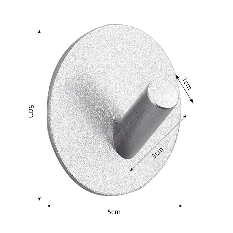 Adhesive Wall Hooks for Bathroom & Kitchen