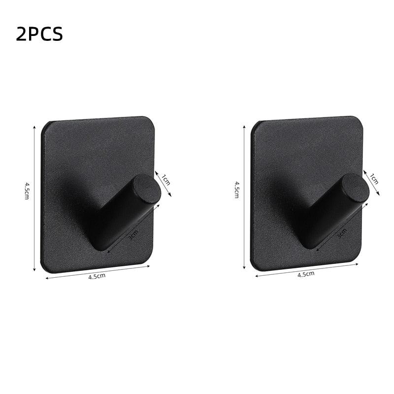 Adhesive Wall Hooks for Bathroom & Kitchen