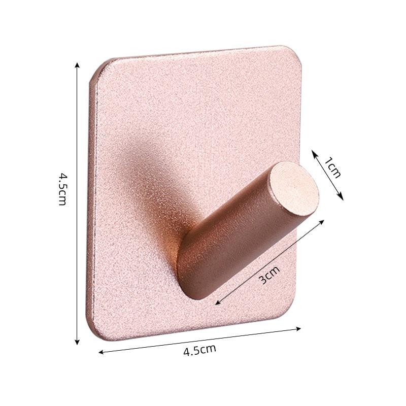 Adhesive Wall Hooks for Bathroom & Kitchen