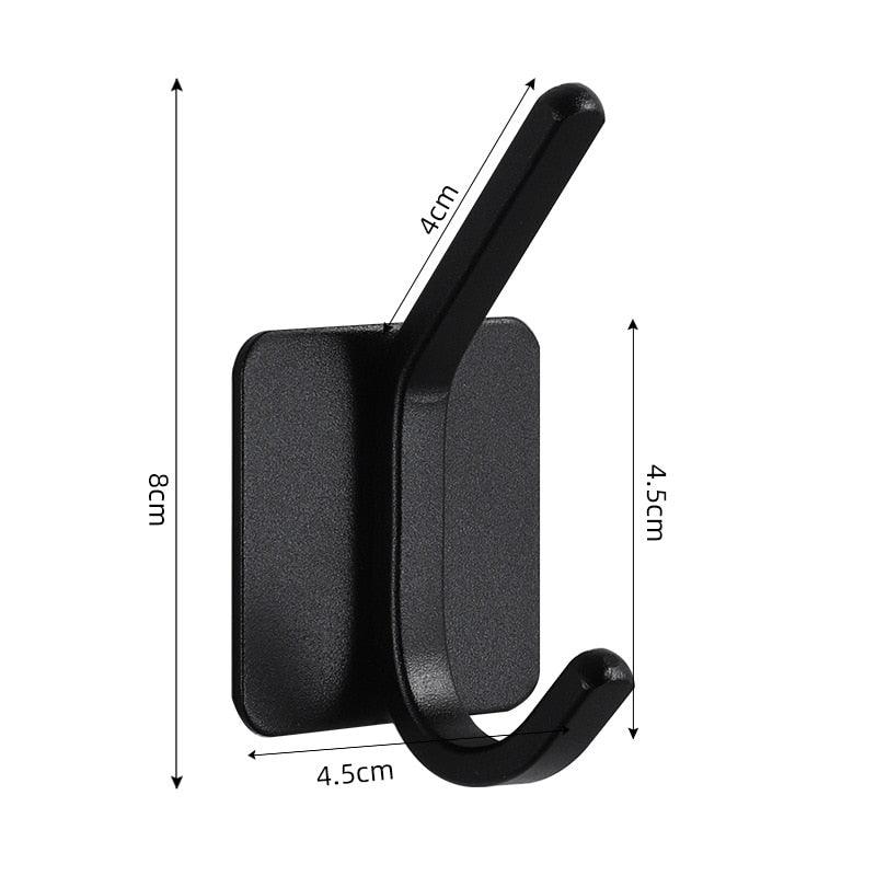 Adhesive Wall Hooks for Bathroom & Kitchen