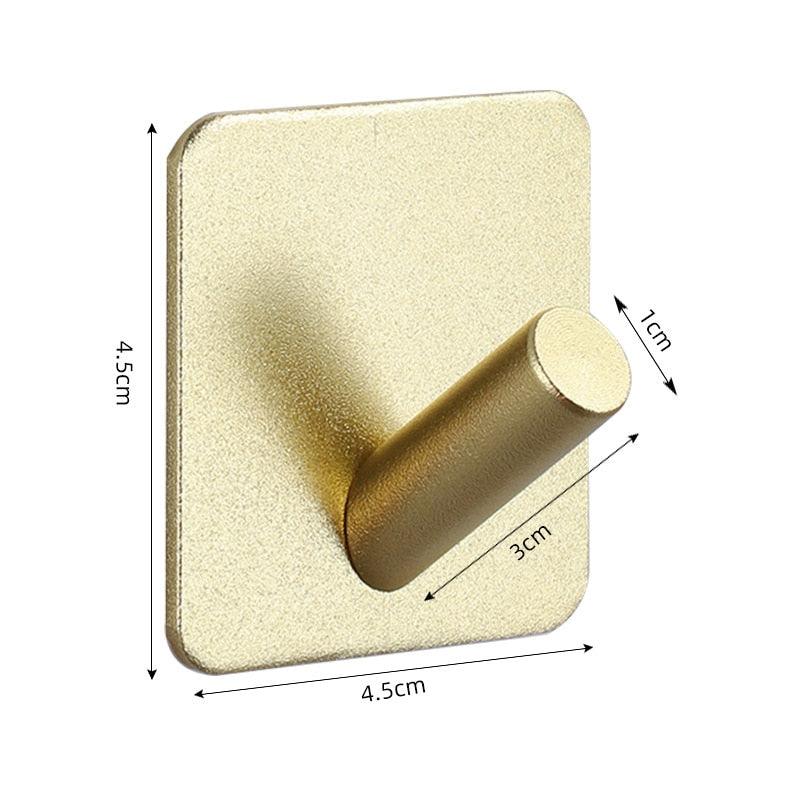 Adhesive Wall Hooks for Bathroom & Kitchen