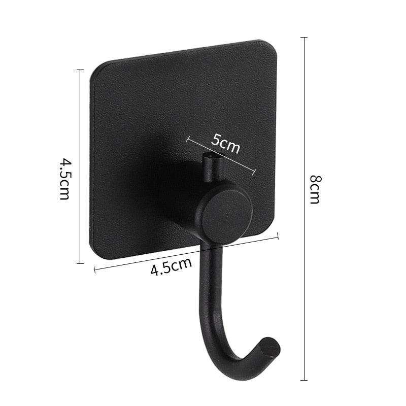 Adhesive Wall Hooks for Bathroom & Kitchen