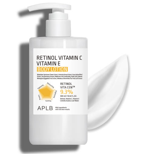 APLB Retinol Vitamin C Vitamin E Body Lotion 300ml