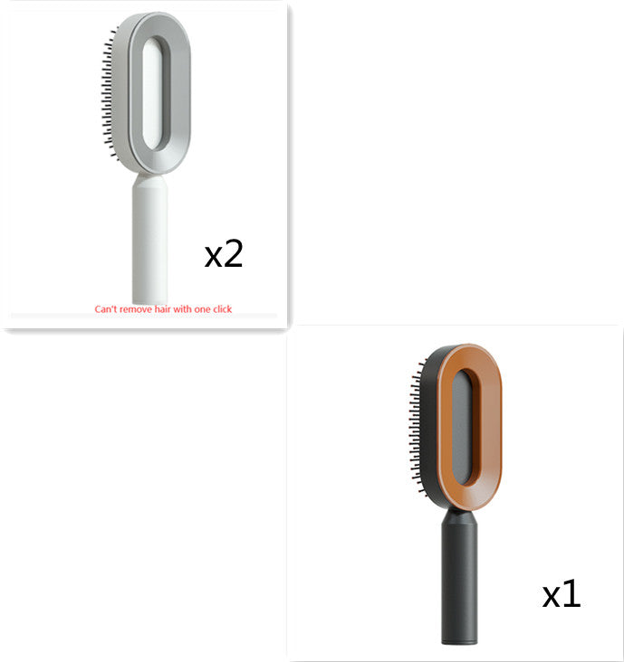 Self-Cleaning Detangling Hair Brush