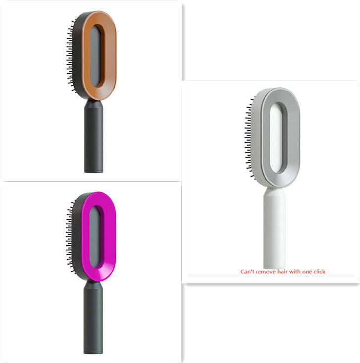 Self-Cleaning Detangling Hair Brush
