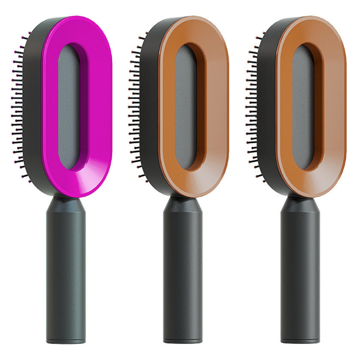 Self-Cleaning Detangling Hair Brush