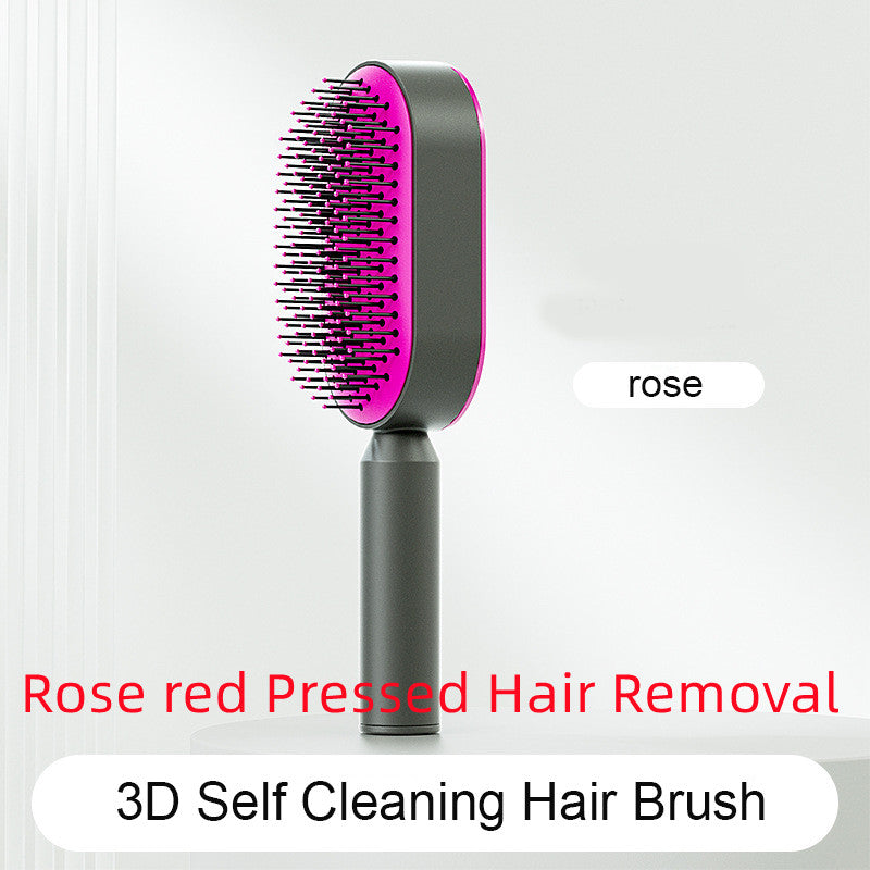 Self-Cleaning Detangling Hair Brush
