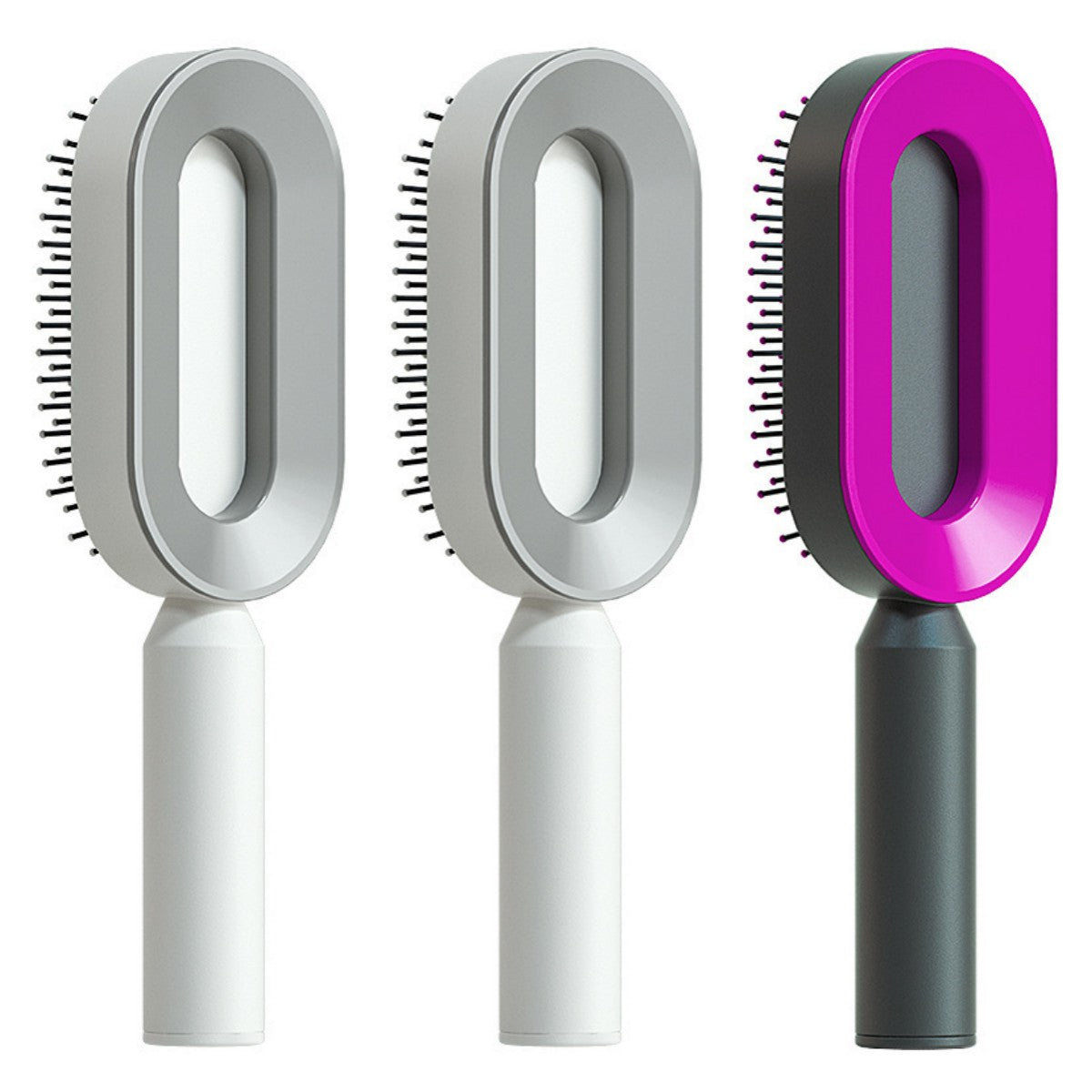 Self-Cleaning Detangling Hair Brush