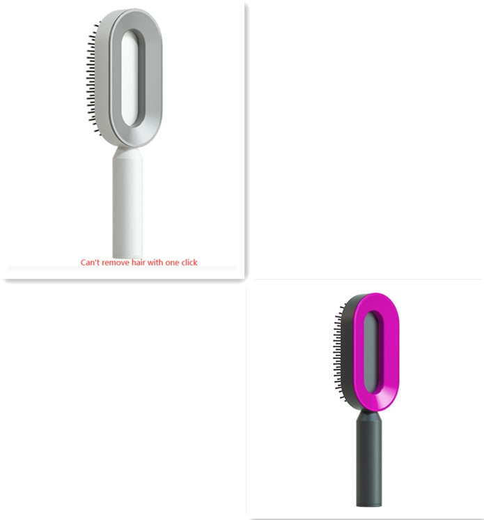 Self-Cleaning Detangling Hair Brush