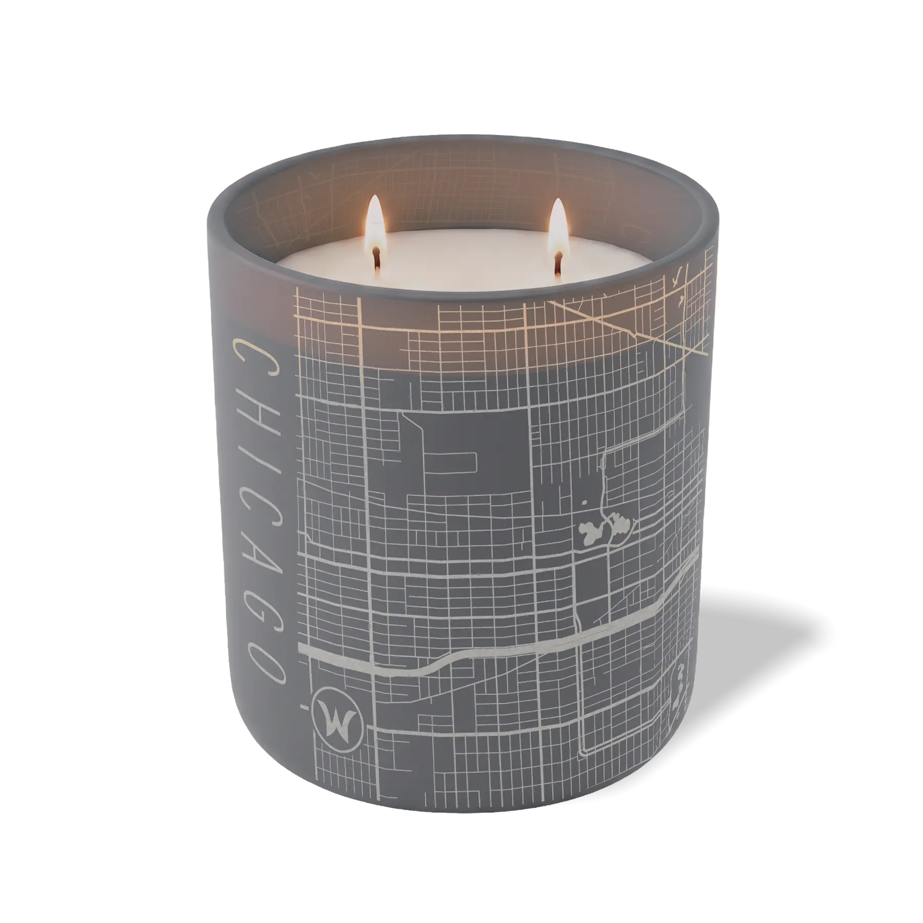 Chicago Map | 12 oz Candle