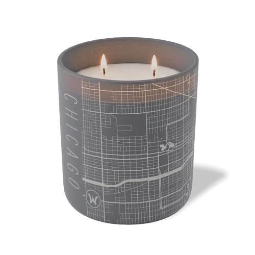 Chicago Map | 12 oz Candle