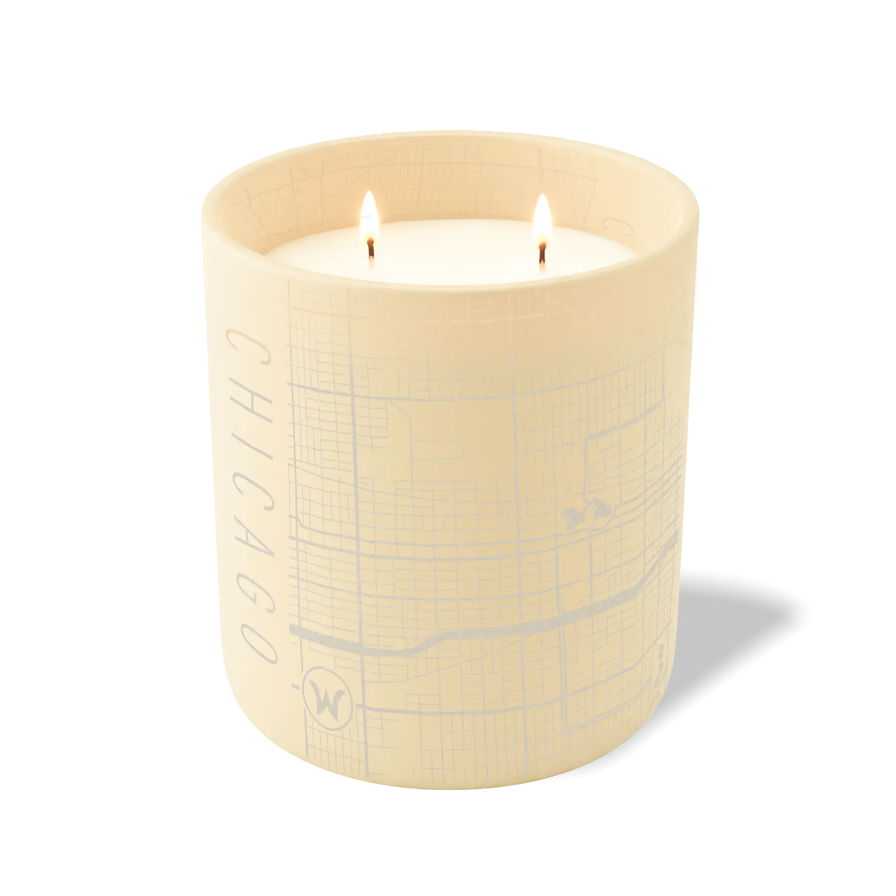 Chicago Map | 12 oz Candle