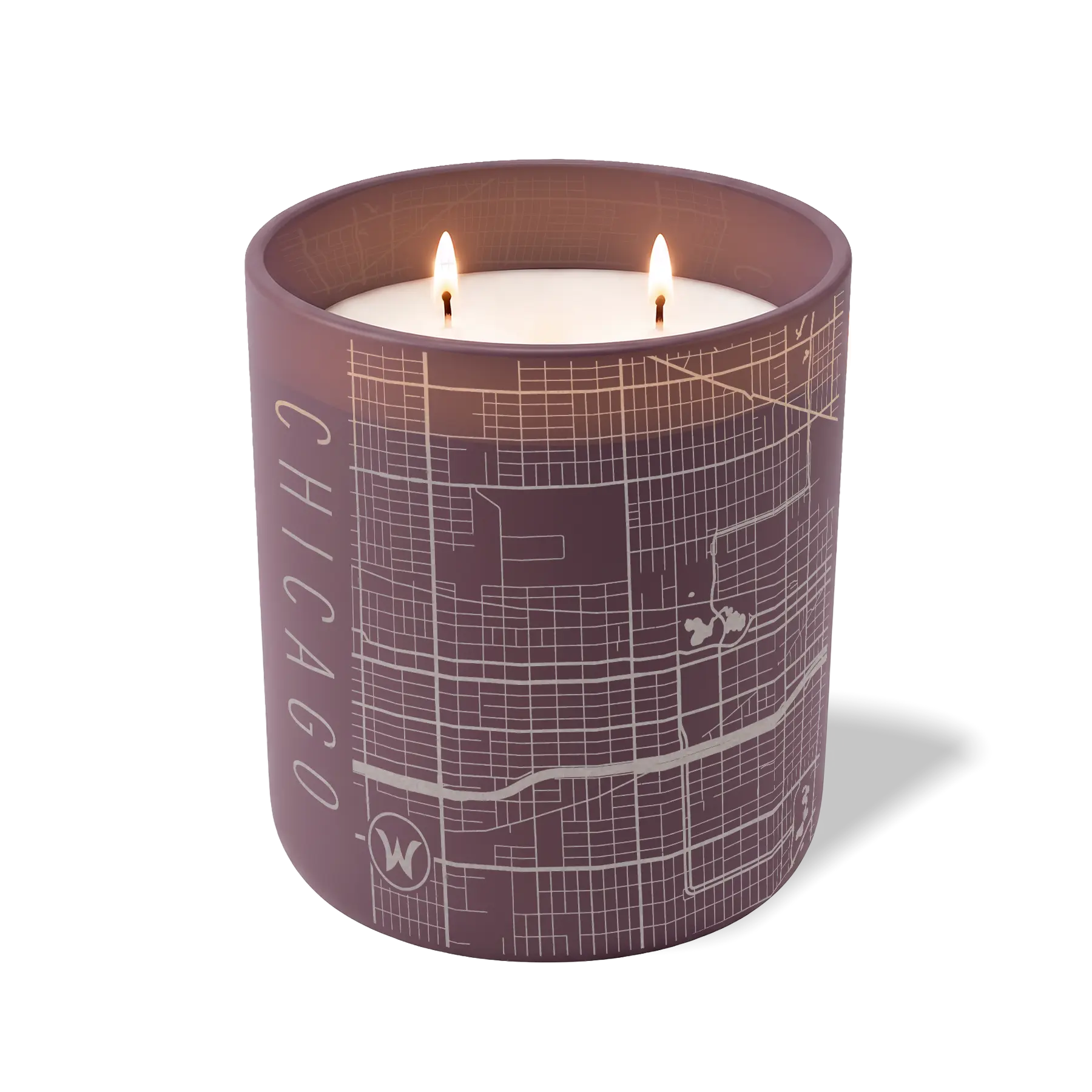 Chicago Map | 12 oz Candle