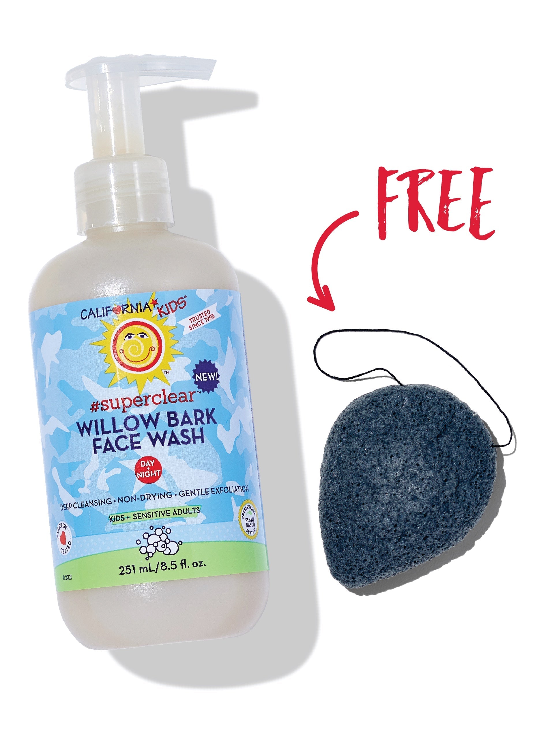 California Kids Superclear Face Wash